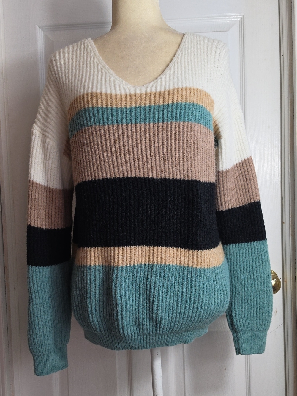 Miss Sparkling Colorblock Sweater